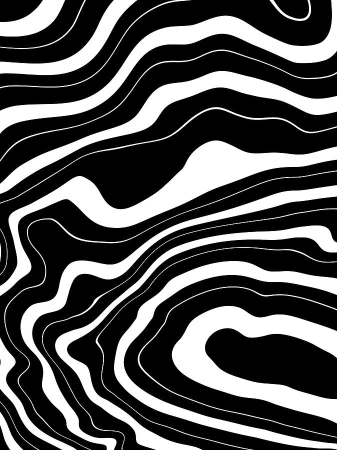 Distorted Lines #2 Digital Art by Igor Martins - Pixels