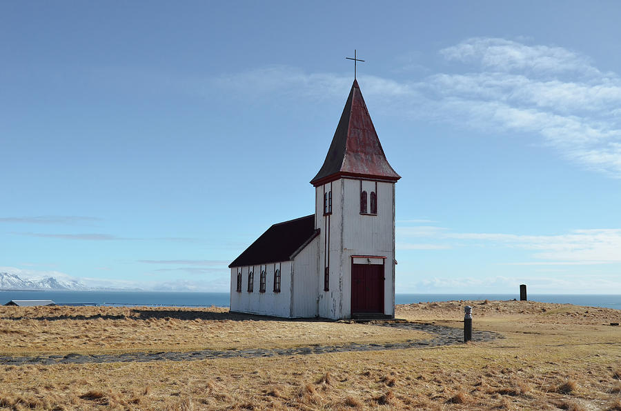 Distressed Old Church Coastal Iceland Photograph by Shawn OBrien