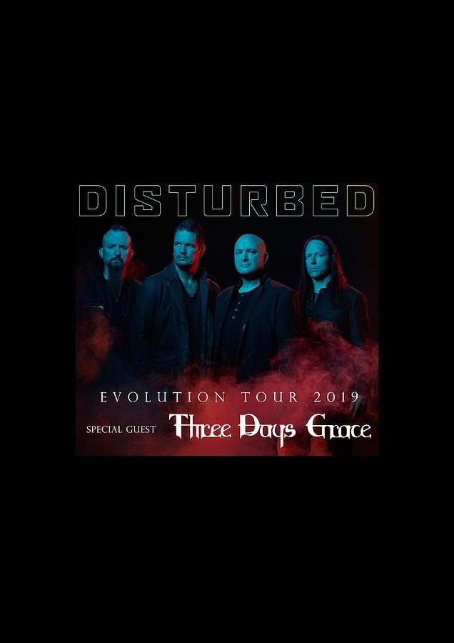 Disturbed Evolution Tour Print Art Digital Art By Ambi Setiawan Fine