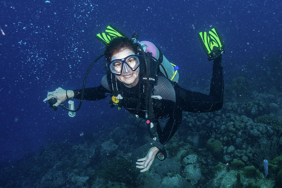 Diver Jenny Photograph by Robert Wrenn | Fine Art America