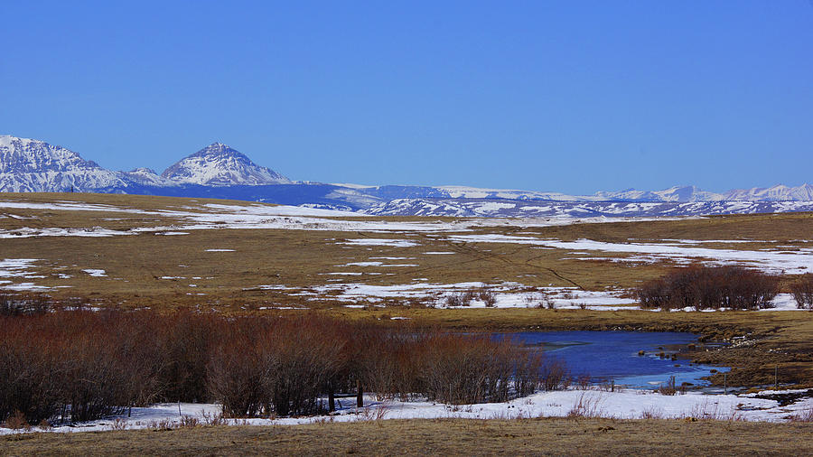 Divide Mountain, Early Spring Photograph by Tracey Vivar