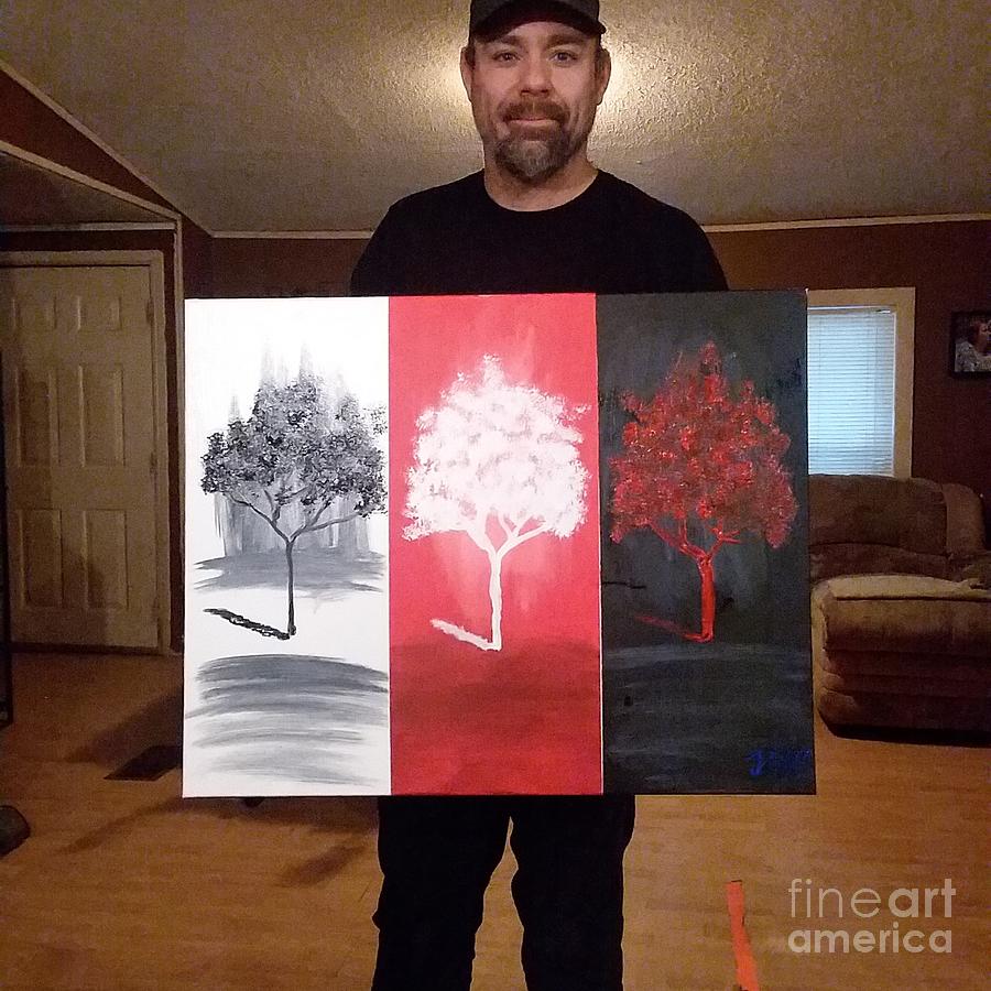 Divided Painting by Jerimiah Eads Fine Art America