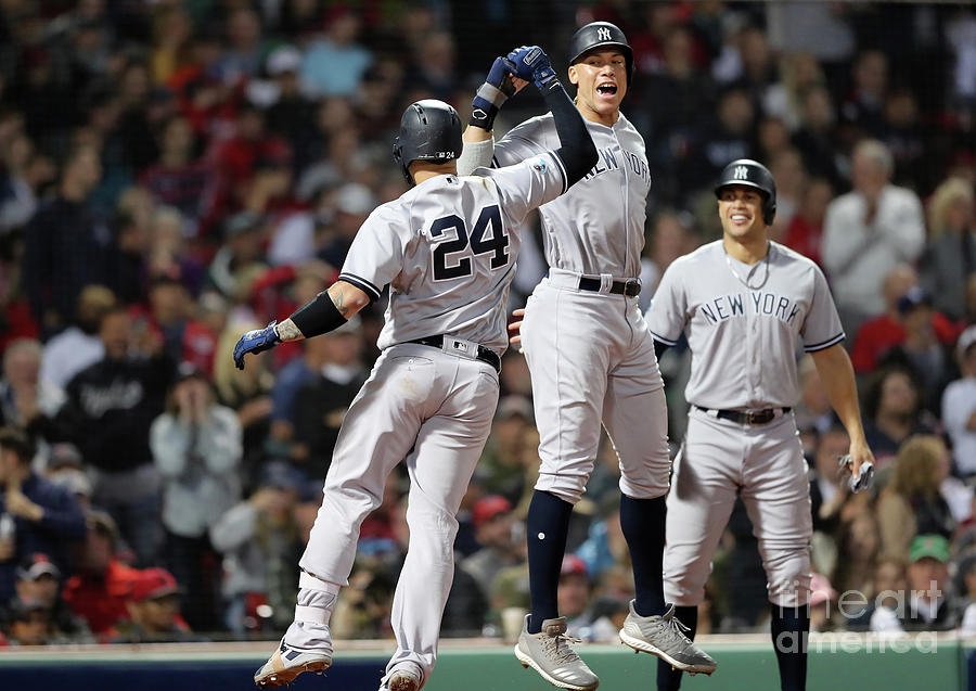 Divisional Round - New York Yankees V Photograph by Elsa Divisional Round - New York Yankees V Photograph by Elsa