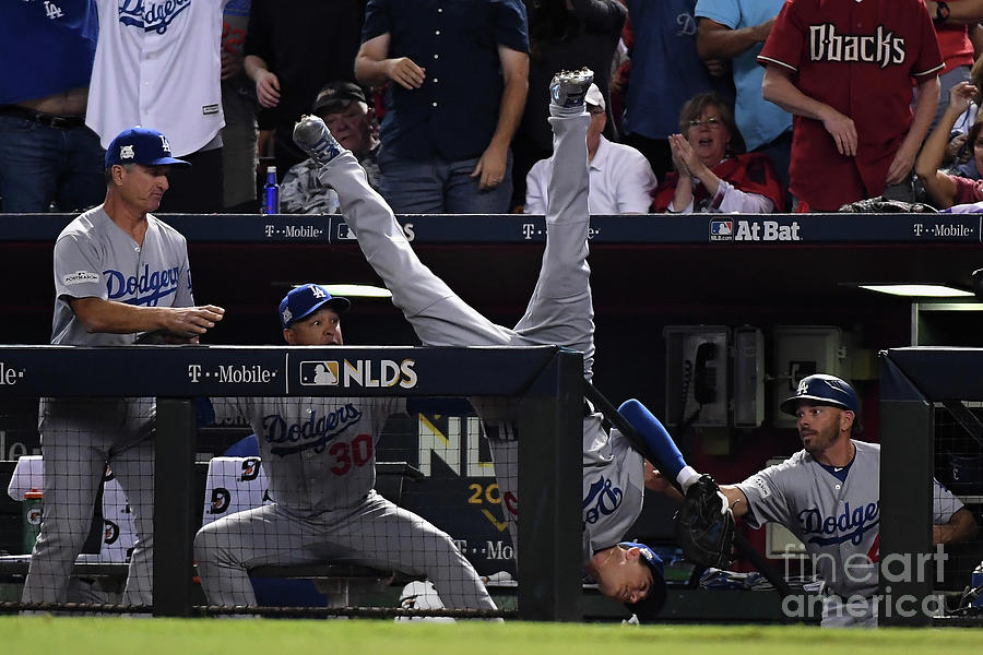 Divisional Series - Los Angeles Dodgers Photograph by Norm Hall Divisional Series - Los Angeles Dodgers Photograph by Norm Hall