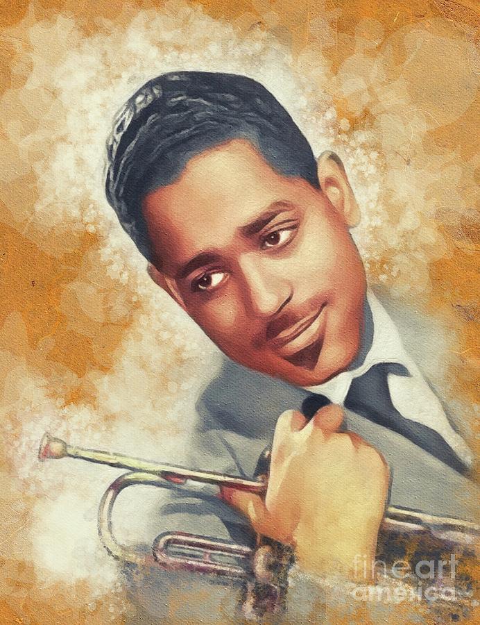 Dizzy Gillespie, Music Legend Painting