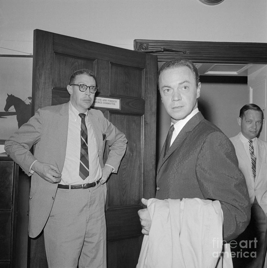 Dj Alan Freed Before Testifying Photograph by Bettmann