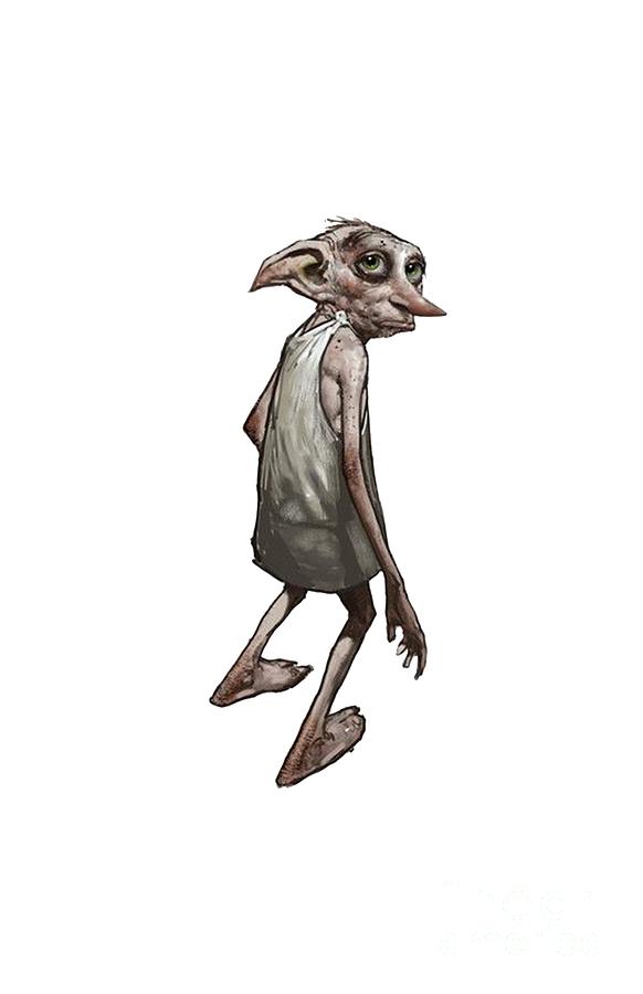 Dobby The Elf Merch Digital Art by Yazid Ramkan