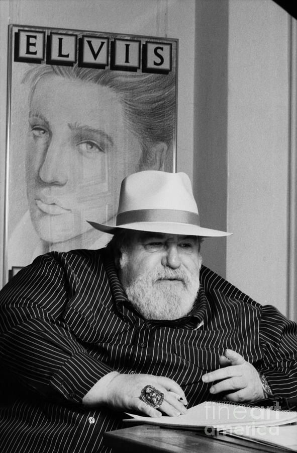 Doc Pomus At Home In Nyc Photograph by The Estate Of David Gahr