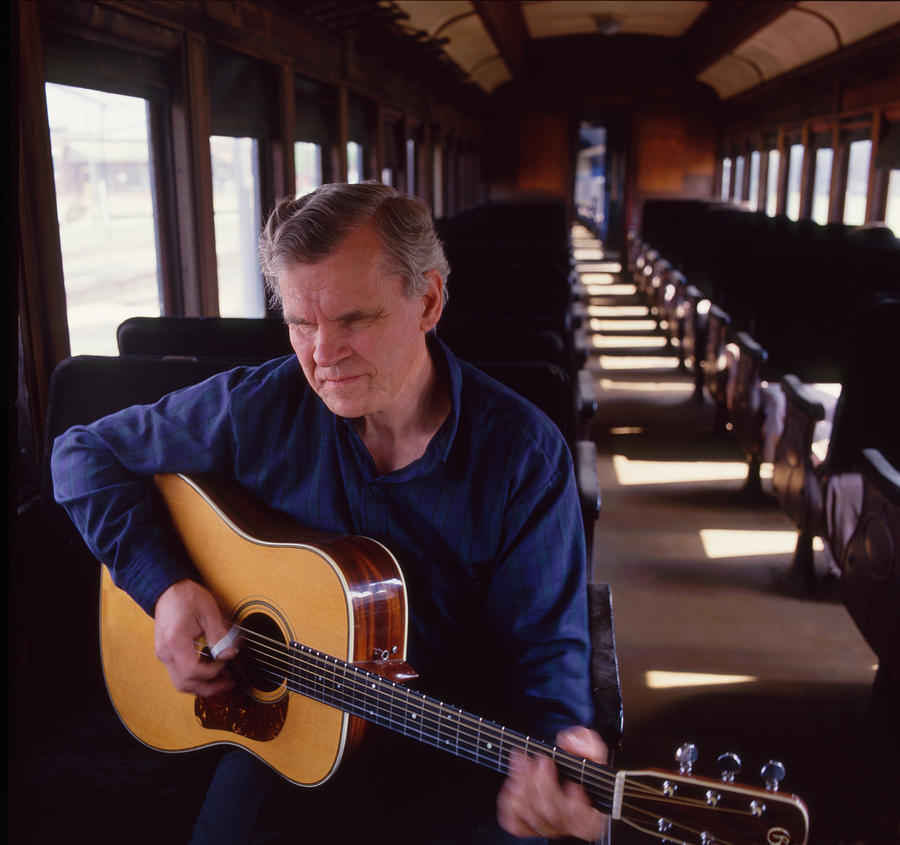 Doc Watson Cover Of Riding The Midnight Photograph by W & D McINTYRE