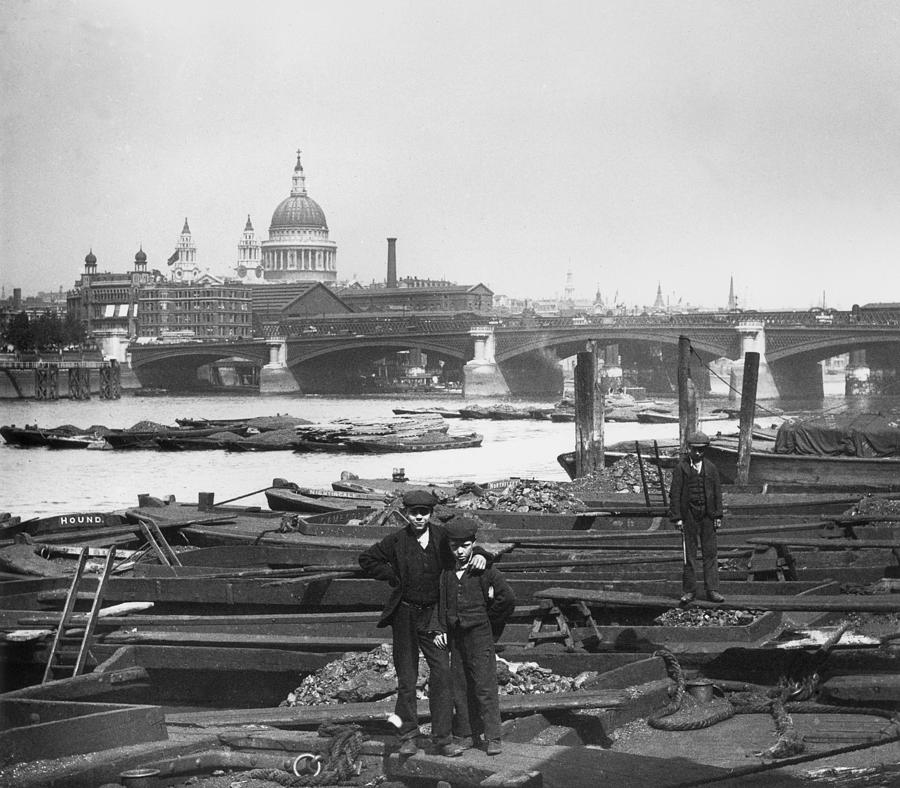 Dock Boys Photograph by London Stereoscopic Company Dock Boys Photograph by London Stereoscopic Company