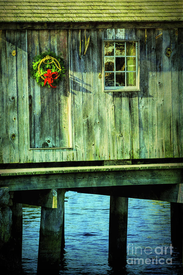 Dockside Christmas Photograph by Joe Geraci