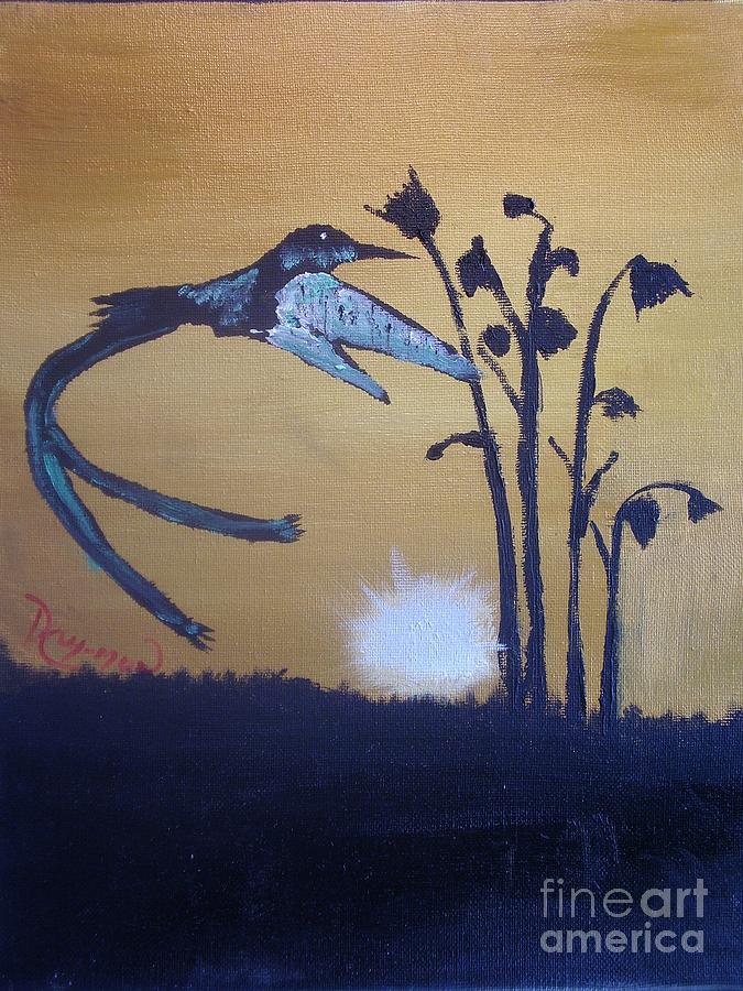Doctor Bird - 104 Painting by Raymond G Deegan