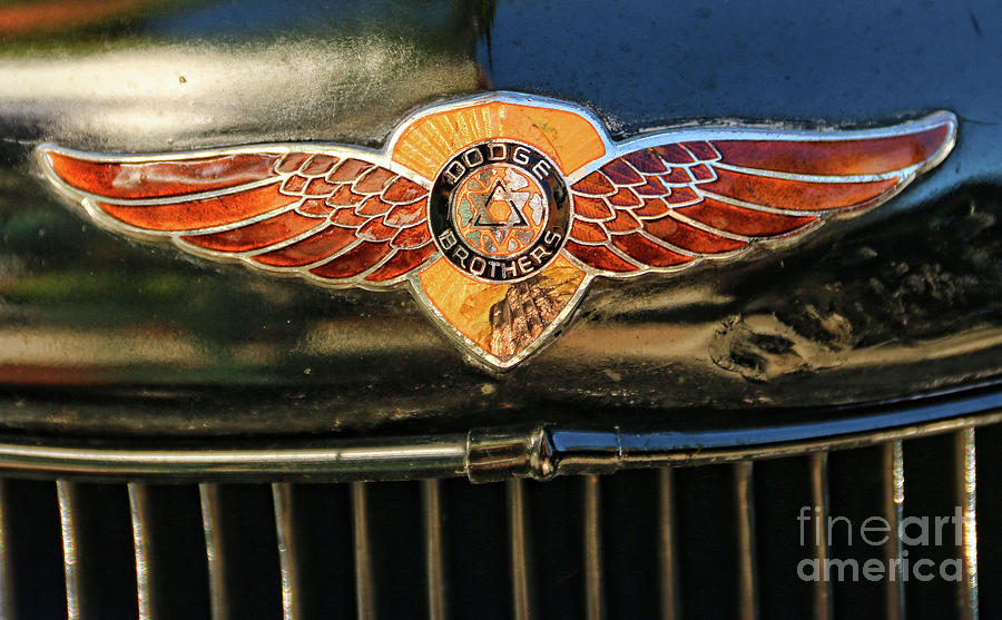 Dodge Brothers Emblem 0529 Photograph By Jack Schultz Fine Art America