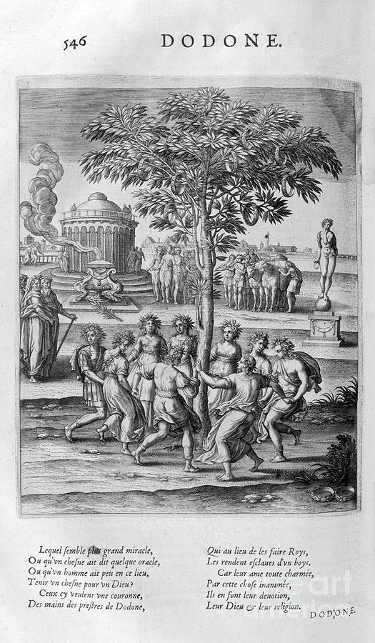Dodona, 1615. Artist Leonard Gaultier Drawing by Print Collector