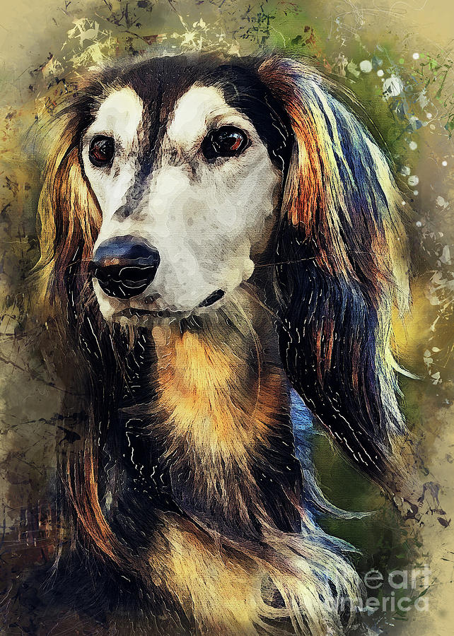 Dog Buddy Digital Art by Justyna Jaszke JBJart