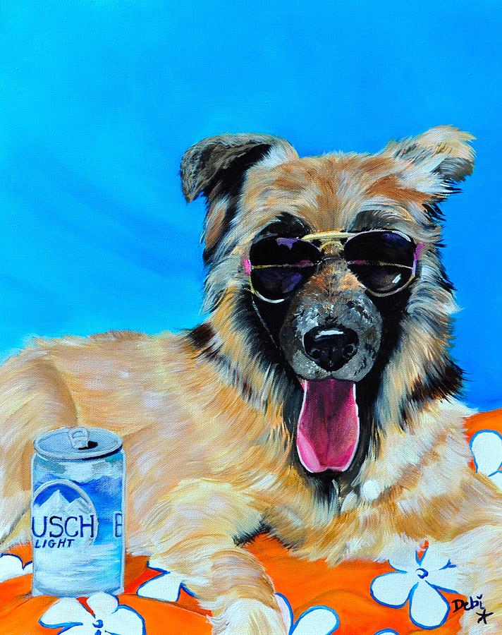 Dog Days Of Summer Painting