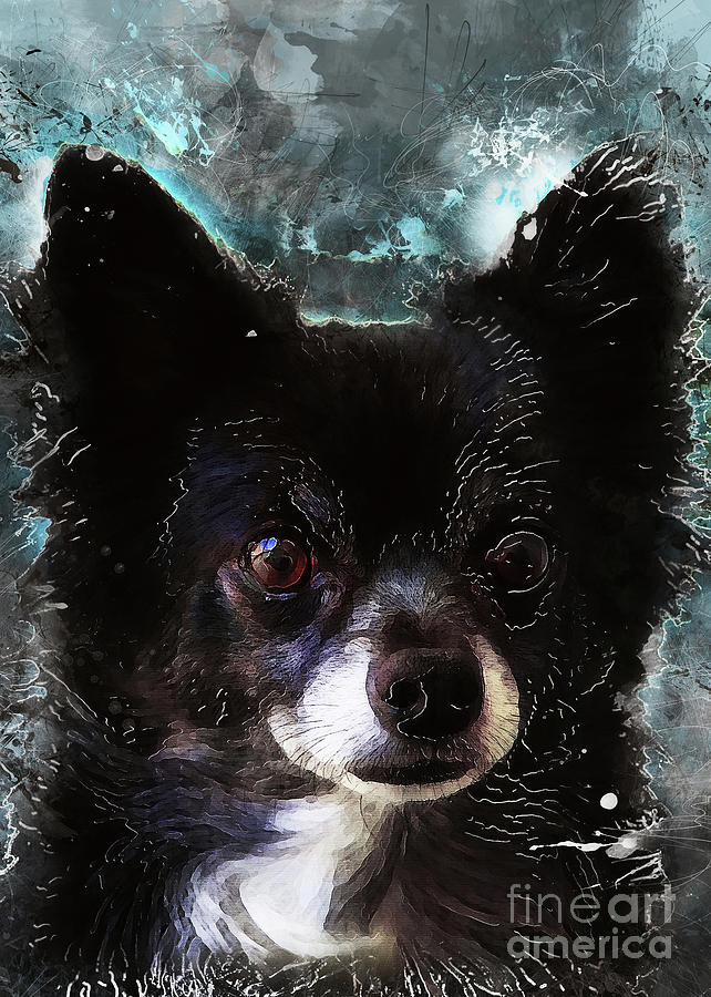 Dog Kati Digital Art by Justyna Jaszke JBJart