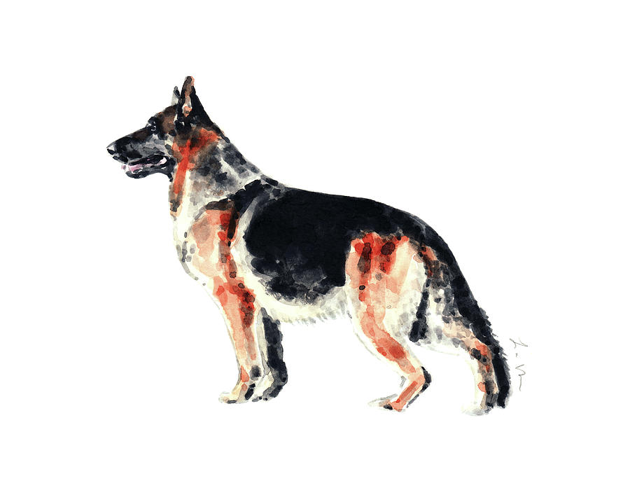  Wooden Jigsaw Puzzle Game Purebred German Shepherd Dog