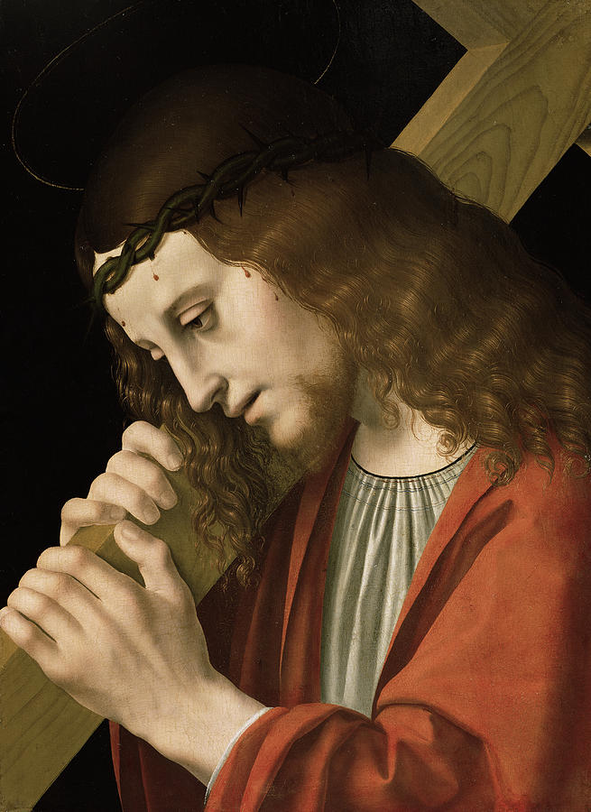Christ Carrying the Cross, C1497 Painting by Marco Doggiono