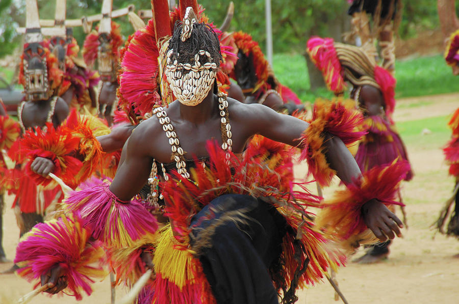 Dogon Mask Dance by Friedrich Schmidt