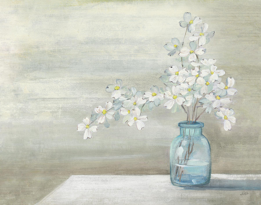 Flower Painting - Dogwood Bouquet by Julia Purinton
