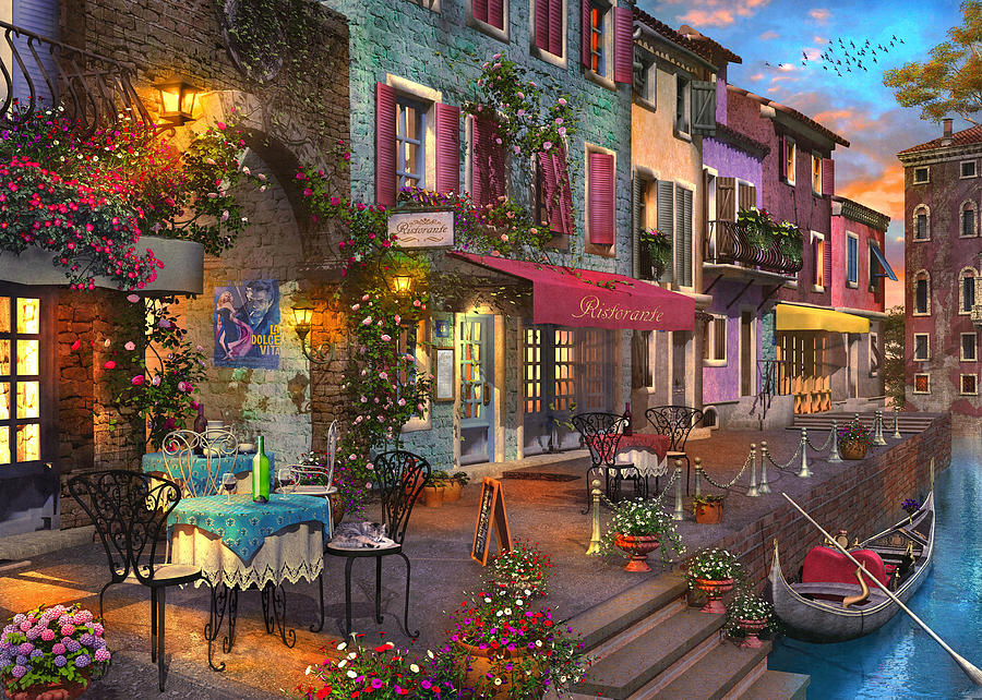 Dolce Vita Painting by MGL Meiklejohn Graphics Licensing