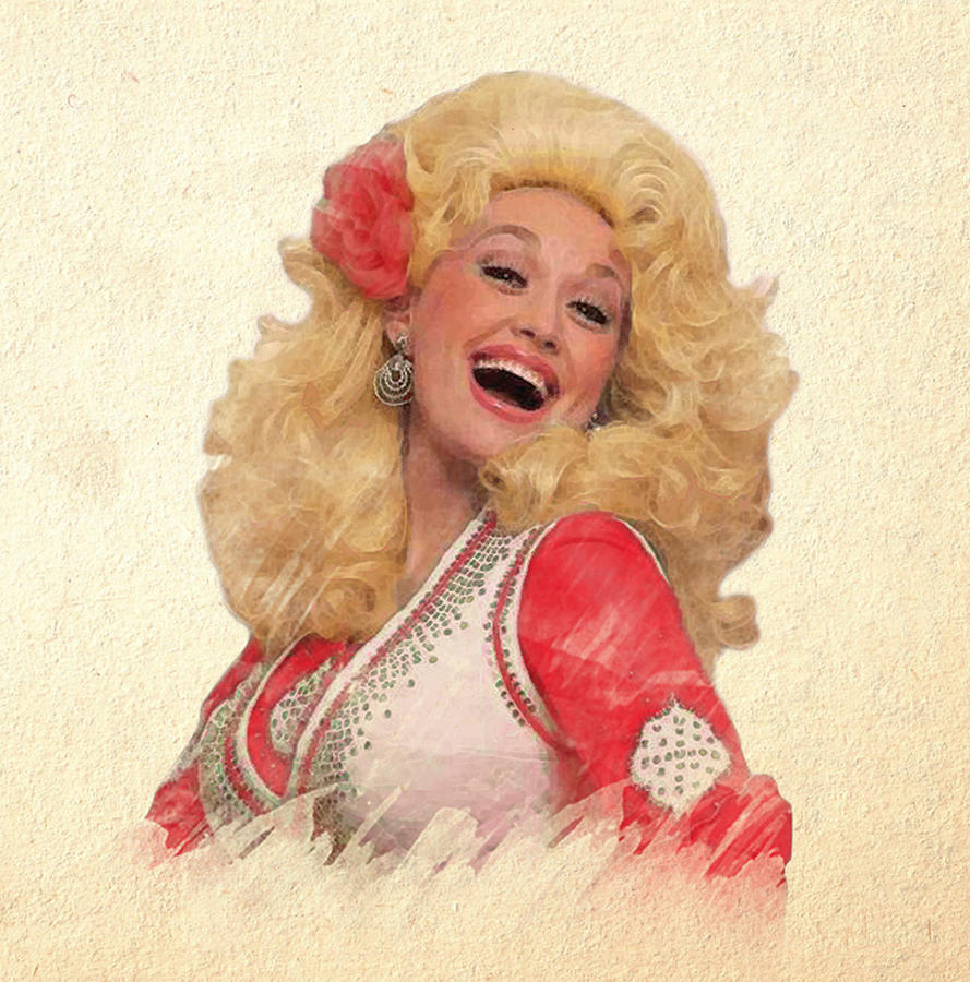 Dolly Parton Digital Art by Classic Movie Art - Fine Art America