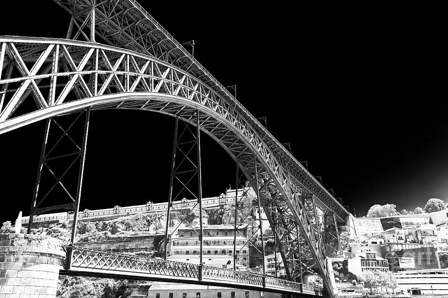 Dom Luis Bridge Porto Photograph by John Rizzuto