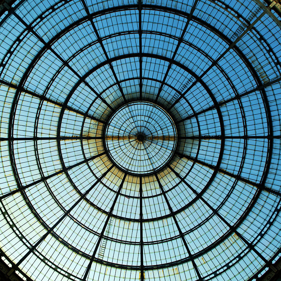 Dome At Galleria Vittorio Emanuelle II Photograph by Caracterdesign