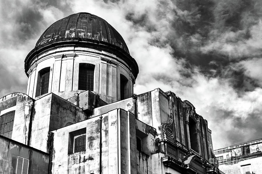 Architecture Photograph - Dome in Naples by John Rizzuto