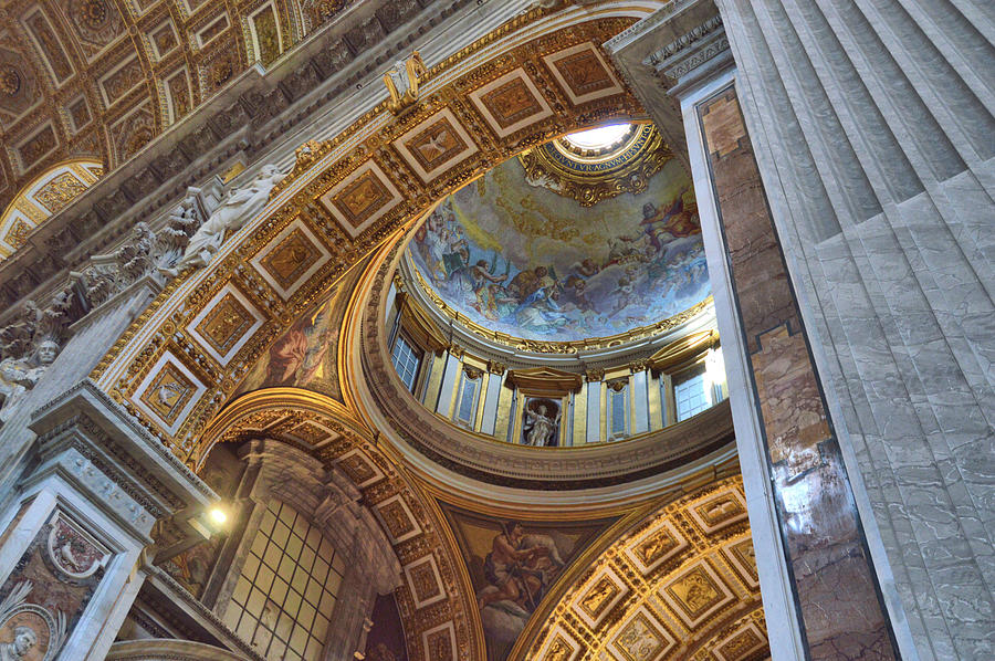 Dome In The Basilica Photograph by JAMART Photography