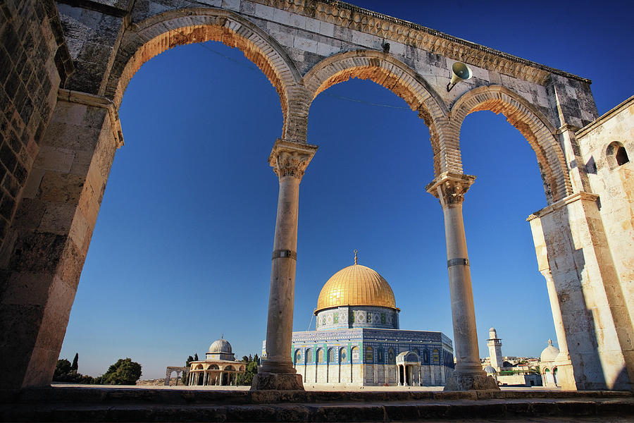 Dome Of The Rock Mosque, Jerusalem Photograph by Michele Falzone