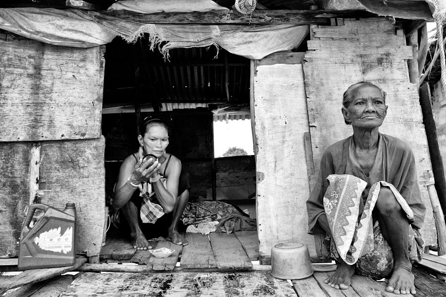Black And White Photograph - Domestic Life by Kieron Long