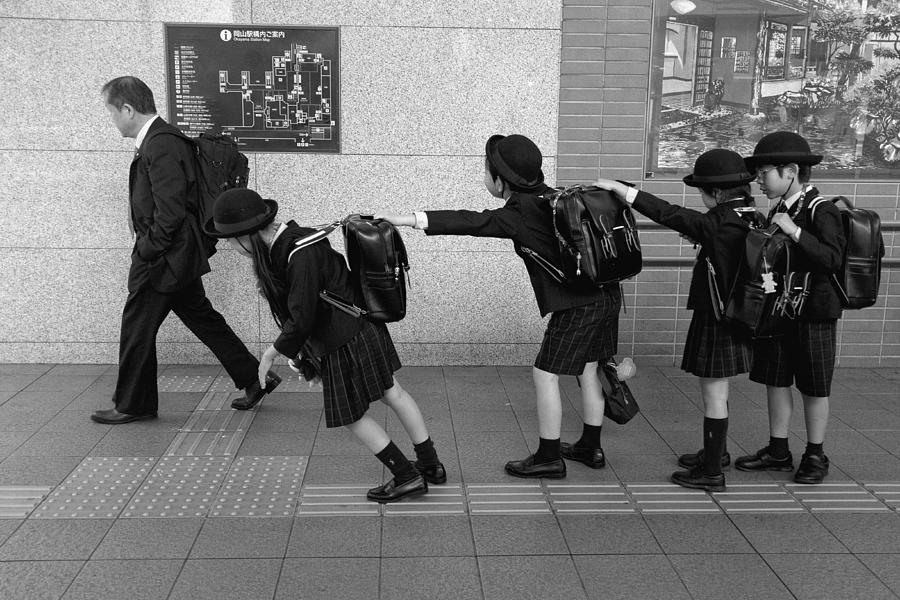 Japan Photograph - Domino Effect by Lorenzo Grifantini