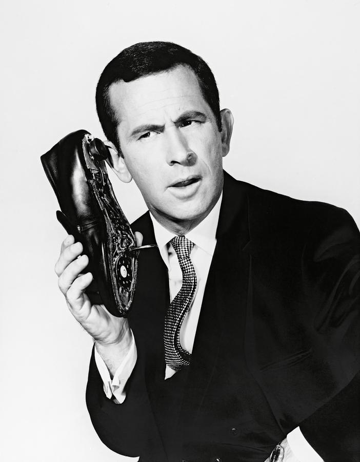 DON ADAMS in GET SMART -1965-. Photograph by Album