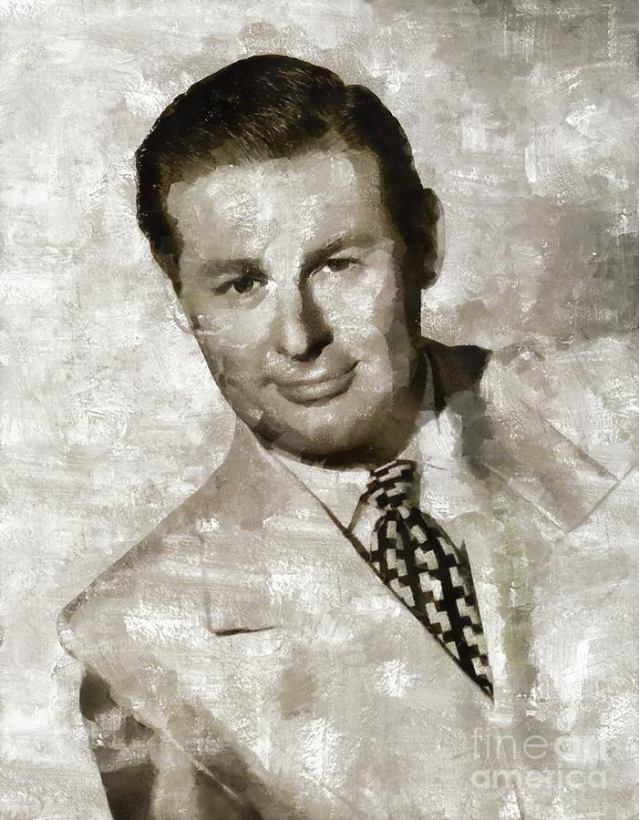 Don Defore, Vintage Actor Painting