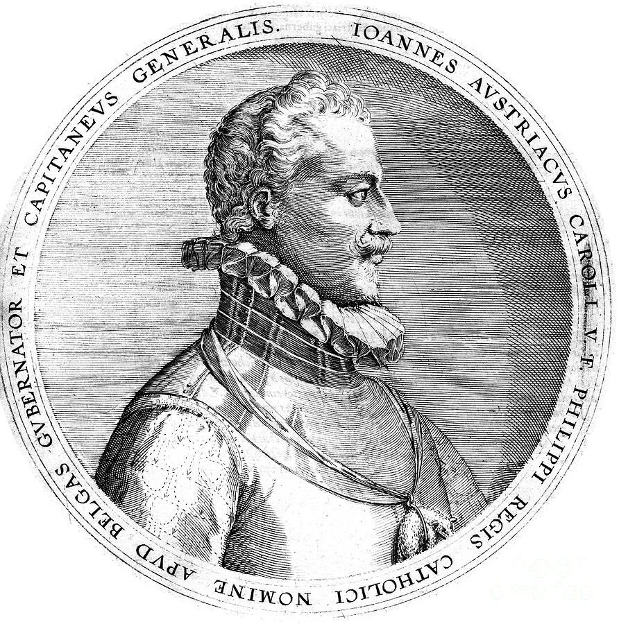 Don John Of Austria, 16th Century Drawing by Print Collector