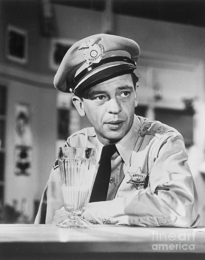 Don Knotts As Barney Fife In The Andy Photograph By Bettmann