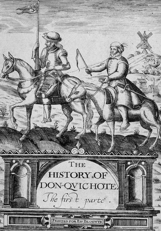 Don translate. The History of don Quixote by Miguel de Cervantes / Thomas Shelton. Edward Blount, London, 1620.