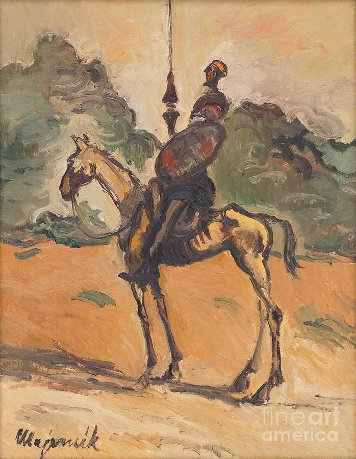 Horse Painting - Don Quixote, 1943 by Cyprian Majernik
