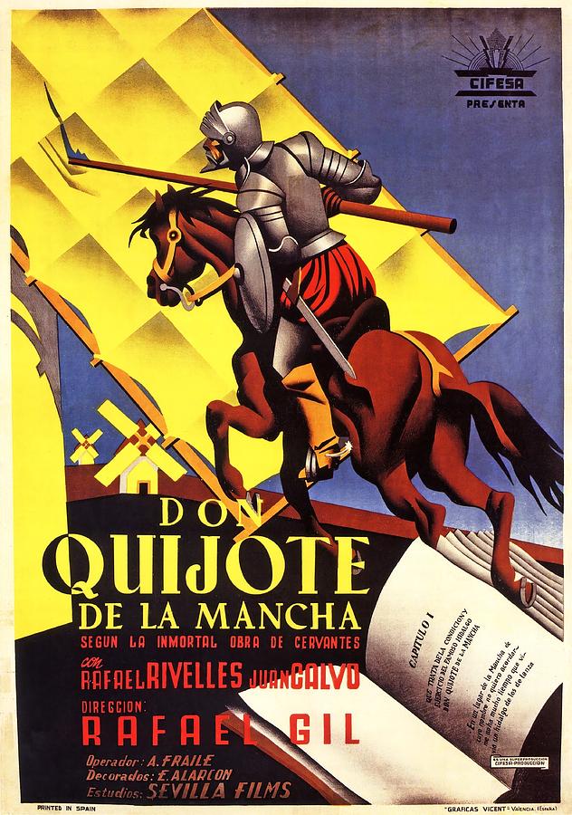 DON QUIXOTE -1947- -Original title DON QUIJOTE DE LA MANCHA-. Photograph by Album