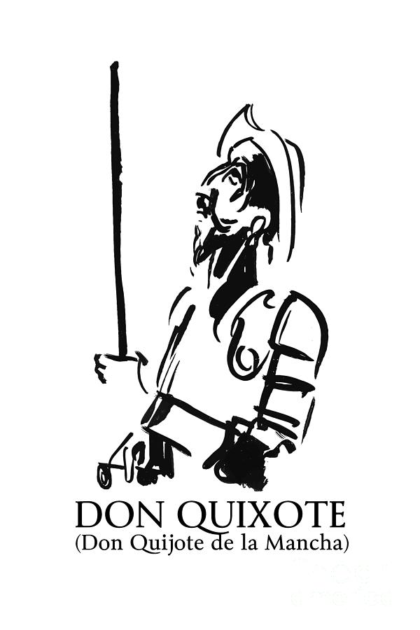 Don Quixote Drawing