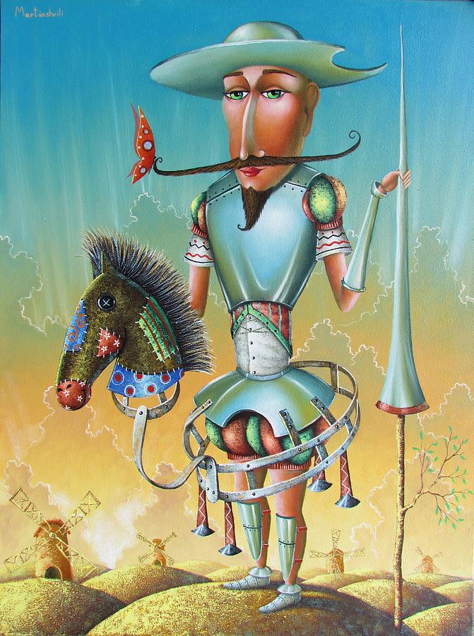 Don Quixote Painting by Zurab Martiashvili | Pixels