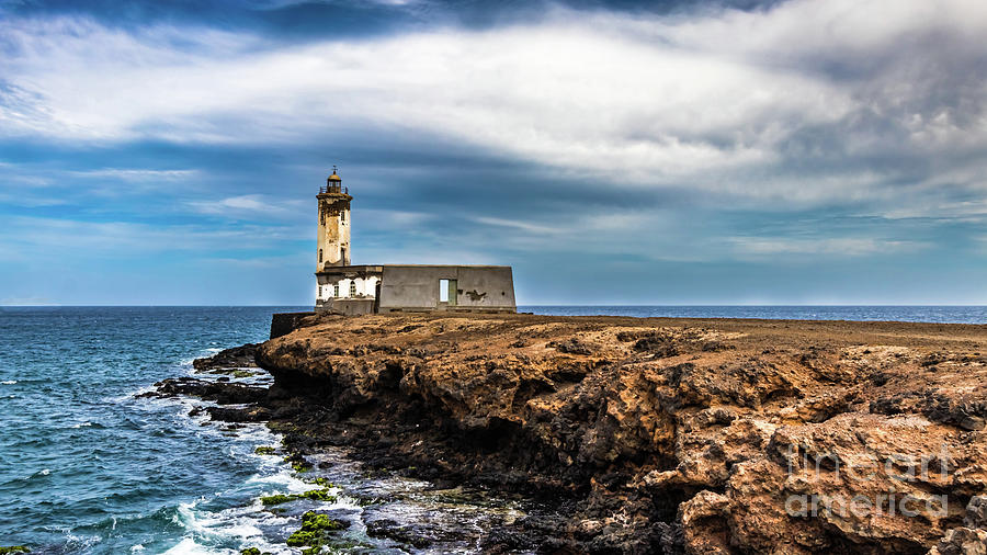 Dona Maria Pia lighthouse, Cape Verde Photograph by Lyl Dil Creations
