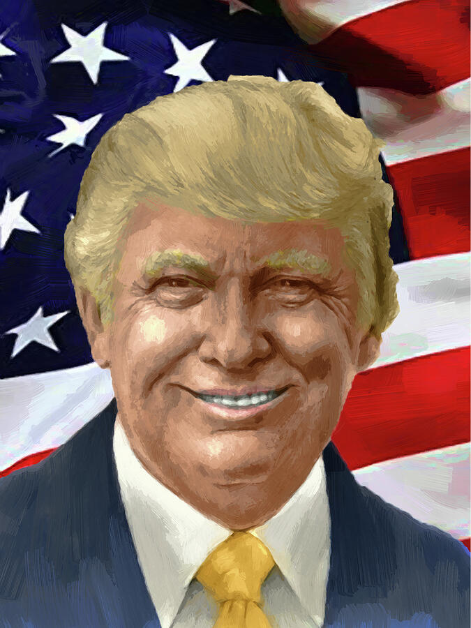 Donald Trump - DWP1909045 by Dean Wittle Donald Trump - DWP1909045 by Dean Wittle