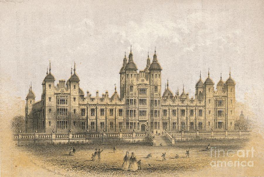 Donaldsons Hospital M Drawing by Print Collector