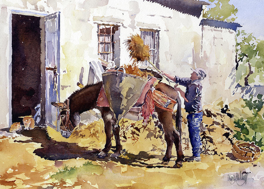 Donkey Work Painting