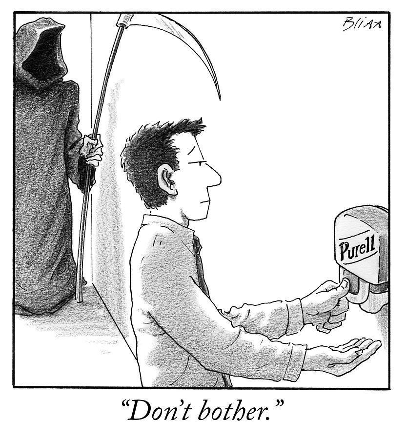 Dont Bother Drawing by Harry Bliss