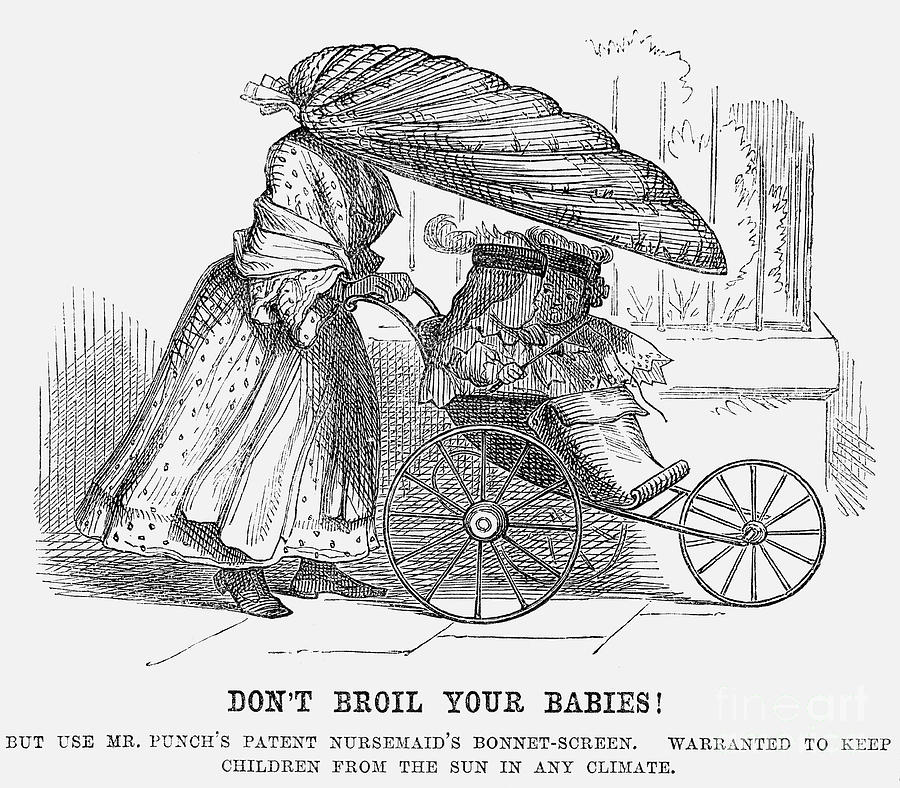 Dont Broil Your Babies, 1859 Drawing by Print Collector