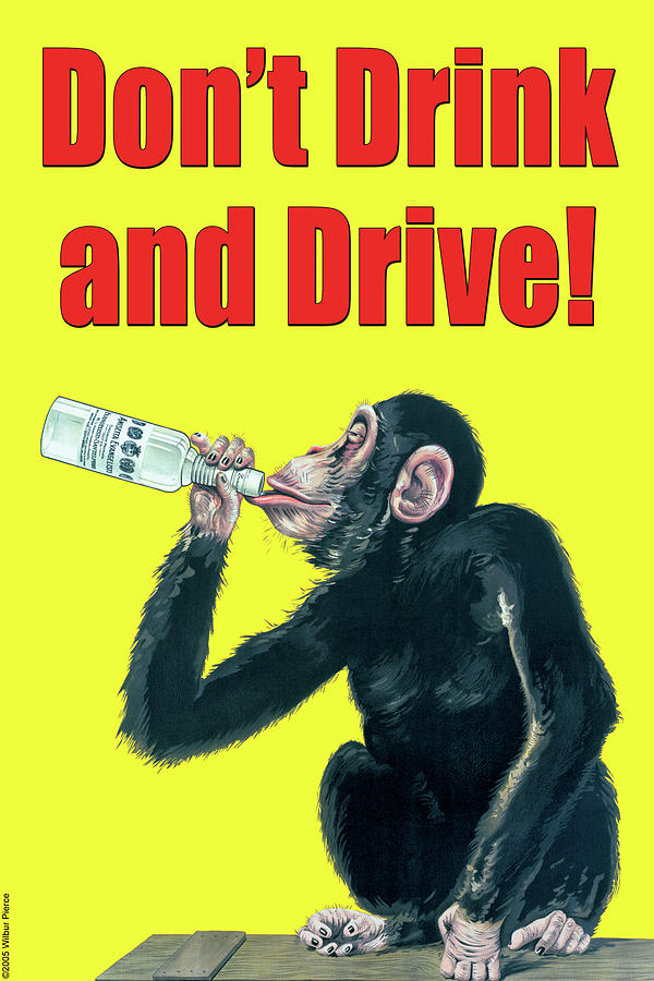 Dont Drink And Drive Painting by Wilbur Pierce